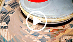Clean an aged or stained encaustic cement tiles floor - video
